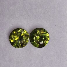 Круг 5,00 мм, 4/2, вес пары: 1,18 ct. - Ювелирные изделия, бижутерия