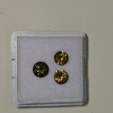 Круг 5,68 мм - 5,15 мм - 5,15 мм, 5/1, вес: 0,93 ct. + 0.72 ct. + 0.65 ct. - Ювелирные изделия, бижутерия