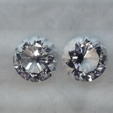 Круг 15,00 мм, вес пары: 23,84 ct. - Ювелирные изделия, бижутерия