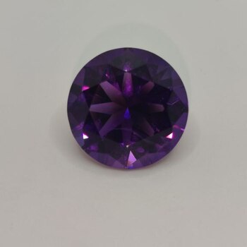 Аметист, круг 24,55 мм, вес: 45,55 ct. (Ватиха) - Ювелирные изделия, бижутерия