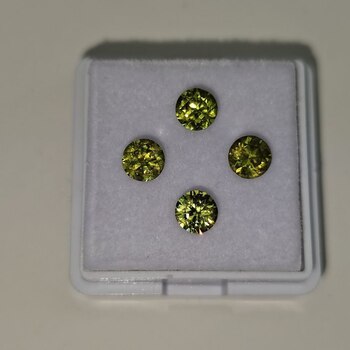 Круг 4,75 мм (4 шт), 5/1 мм. вес лота: 2,13 ct. - Ювелирные изделия, бижутерия