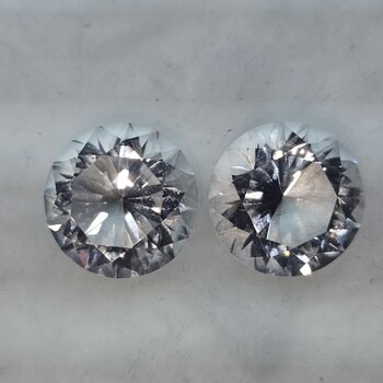 Круг 15,00 мм, вес пары: 23,84 ct. - Ювелирные изделия, бижутерия